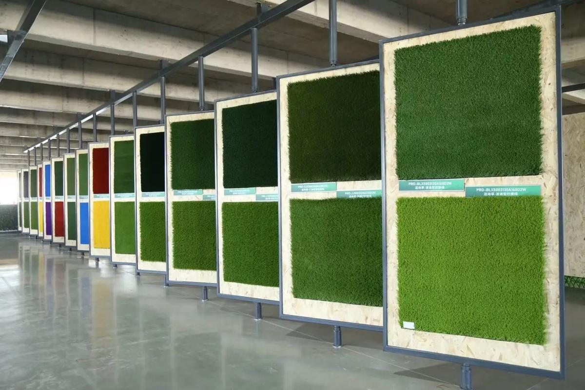 MUSEN TURF factory and team - artificial turf manufacturing facility in Hebei, China